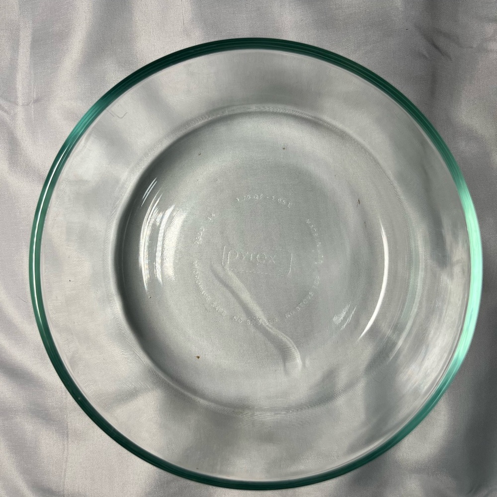 Vintage Pyrex Mixing Serving Clear‎ Glass Bowl 1.75 Qt #7203 Cooking Baking Bowl